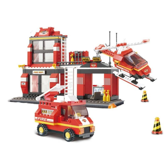 Fire Station Building Blocks